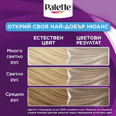 Изрусител за коса - Nr. 12-21 Сребристо пепеляво рус Palette INTENSIVE COLOR CREME