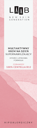 Krem multiaktywny na dzień supernawilżający Centella B12 Skin Barrier Protection LAAB AA