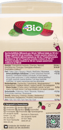 Био сок от червено цвекло dmBio