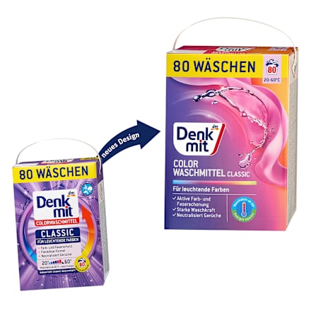 Colorwaschmittel Pulver  Denkmit