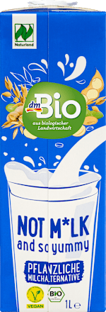 Pflanzendrink Not M*lk and so yummy dmBio