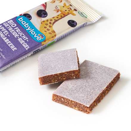 Frucht-Getreide-Riegel Apfel-Aroniabeere ab 1 Jahr babylove