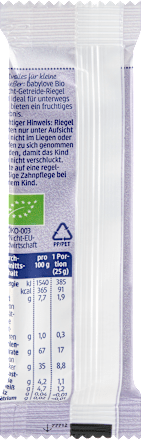 Batonik owocowy Bio jabłko aronia od 1 roku babylove