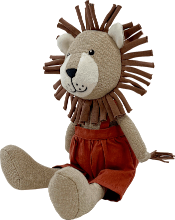 Puppe aus Stoff, Löwe (30 cm) Dekorieren & Einrichten