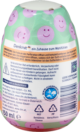 Lufterfrischer Peach & Raspberry Denkmit