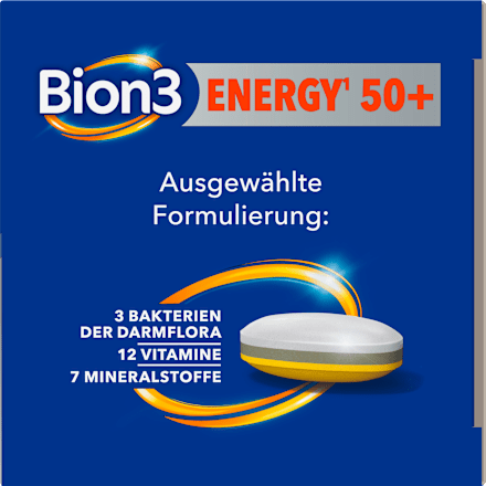 Bion3 50+ Energy Tabletten 30 St Bion3