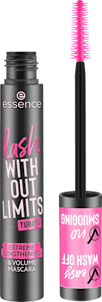 Mascara Lash Without Limits Tubing Extreme Lengthening & Volume 04 Black Tubing essence