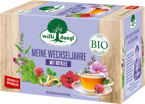 Kräutertee Meine Wechseljahre mit Rotklee willi dungl