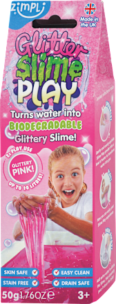 Sliz do kúpeľa Slime Play - ružový s trblietkami Zimpli