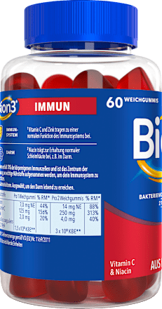 Bion3 Immun Weichgummis, rote Früchte Geschmack 60 St Bion3