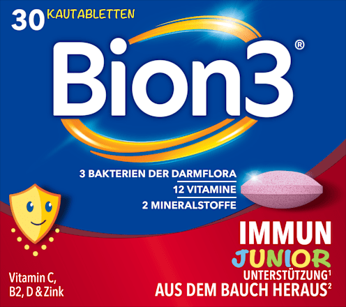 Bion3 Immun Junior Kautabletten, Himbeergeschmack 30 St Bion3