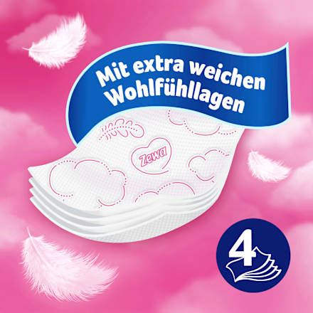 Toilettenpapier Ultra Soft 4-lagig (20x150 Blatt) Zewa