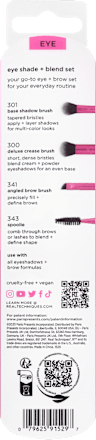 Lidschattenpinsel Eye Shade + Blend REAL TECHNIQUES