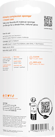 Make-Up Schwamm Miracle Complexion mit  Case REAL TECHNIQUES