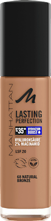 Foundation Lasting Perfection 68 Natural Bronze LSF 20 MANHATTAN Cosmetics