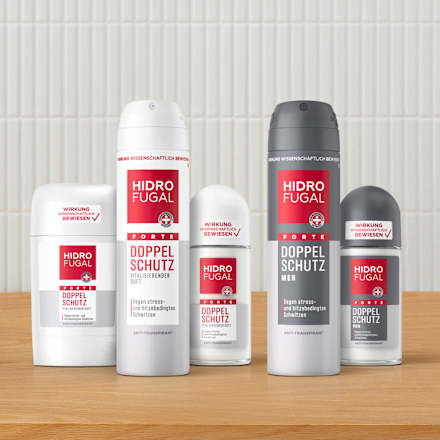 Antitranspirant Deo Roll-on Doppelschutz Hidrofugal