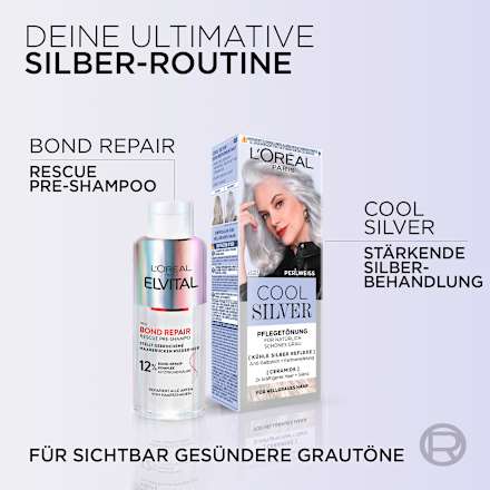 Haartönung Cool Silver 02 Perlweiss L'ORÉAL PARIS COOL SILVER