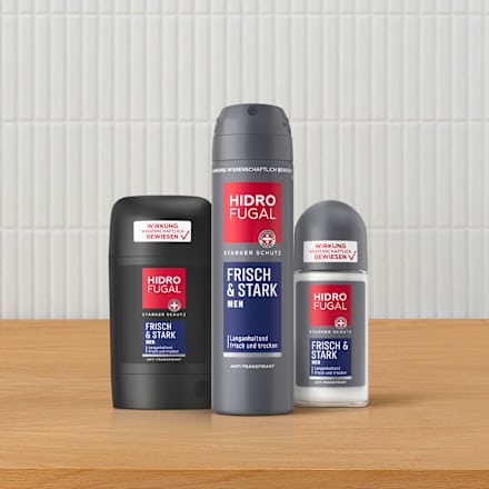 Antitranspirant Deo Roll-on Men Frisch & Stark Hidrofugal