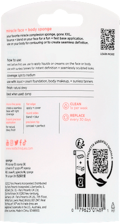 Make-Up Schwamm Miracle Face + Body  REAL TECHNIQUES