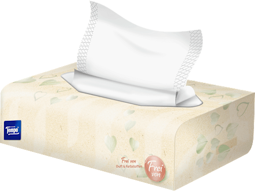 Taschentücher Box natural & soft  Tempo