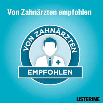 Mundspülung Cool Mint Mild, Reisegröße Listerine