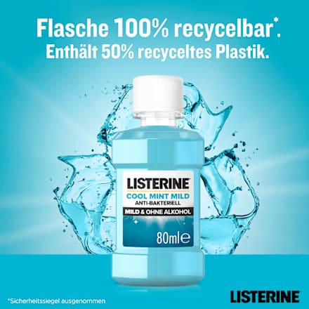 Mundspülung Cool Mint Mild Listerine