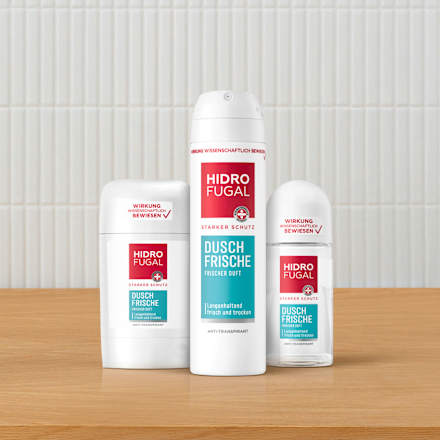 Antitranspirant Deo Roll-on Dusch Frische Hidrofugal