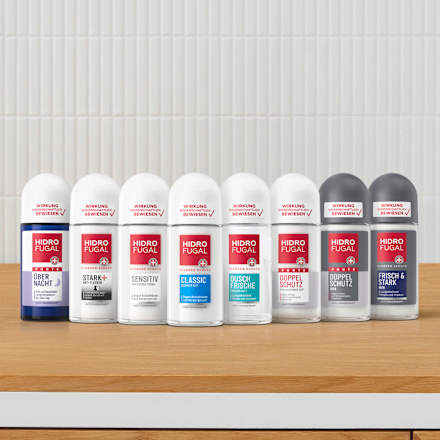 Antitranspirant Deo Roll-on Dusch Frische Hidrofugal