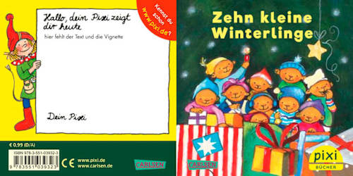 Adventskalender 2025 Pixi Leporello Carlsen