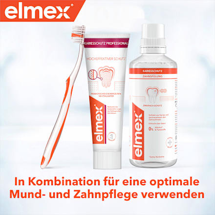 Zahnbürste Karriesschutz interX mittel elmex
