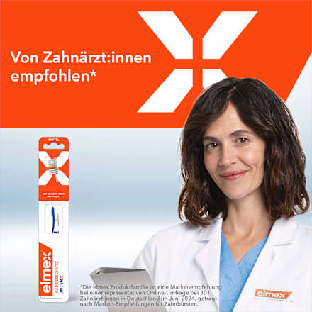 Zahnbürste Karriesschutz interX mittel elmex