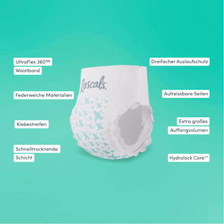 Baby Pants Premium Gr. 5 (13-18 kg) Rascals