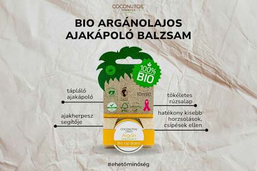 Ajakbalzsam, argán Coconutoil Cosmetics
