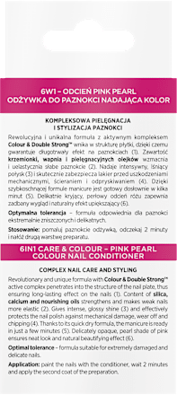 Nail Therapy Care & Colour Salon Effect 6u1 lak za nokte – Pink Pearl EVELINE COSMETICS