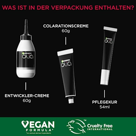 Haarfarbe 5.52 Glänzendes Weinrot GARNIER olia