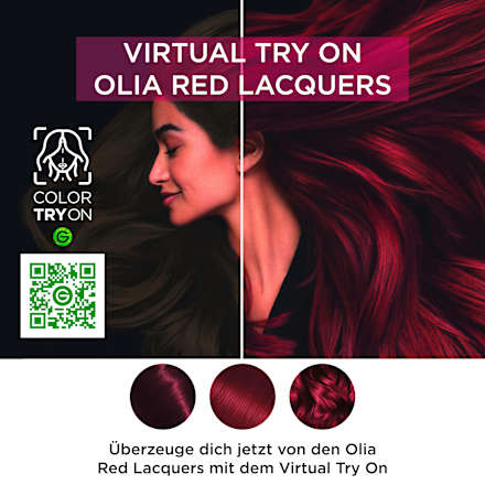 Haarfarbe 5.52 Glänzendes Weinrot GARNIER olia