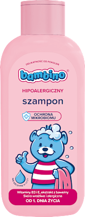 Szampon do włosów od 1. dnia życia bambino
