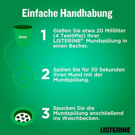 Mundspülung Total Care Zahnfleischschutz, Reisegröße Listerine