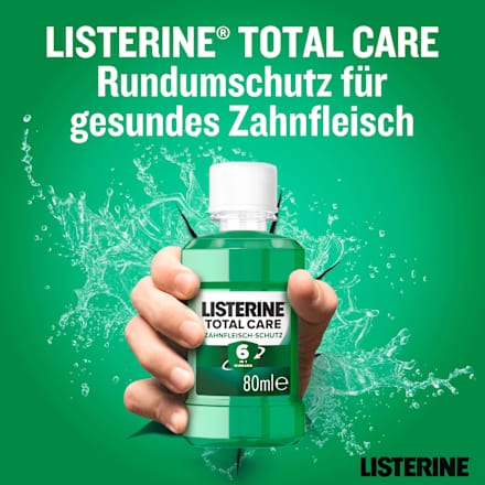 Mundspülung Total Care Zahnfleischschutz, Reisegröße Listerine