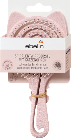 Spirál alakú hajbontókefe macskafülekkel, többféle  ebelin