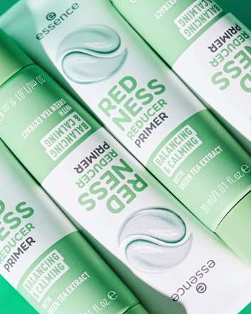 Baza pod makijaż redukująca zaczerwienienia REDNESS REDUCER PRIMER essence