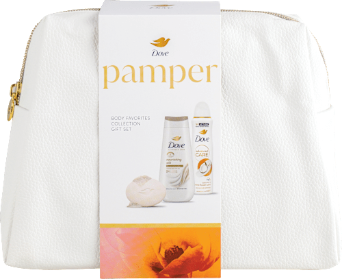 PAMPER torbica - poklon set Dove