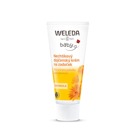 Nechtíkový dojčenský krém na zadoček WELEDA baby