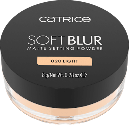 Zmatňujúci sypký púder Soft Blur Matte - 020 Light CATRICE
