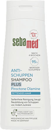 Shampoo Antischuppen Plus Piroctone Olamine sebamed