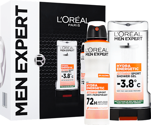 Darčekové balenie Hydra Energetic Extreme Sport  L'ORÉAL PARiS MEN EXPERT