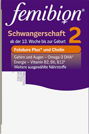 Femibion 2 Schwangerschaft, 84 Tabletten und 84 Kapseln femibion