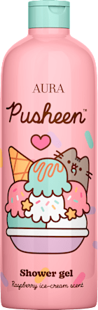 Szampon i żel pod prysznic Pusheen, lody malinowe AURA