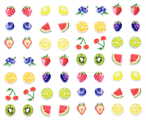 Nagelsticker Let's Get Juicy Fruity essence