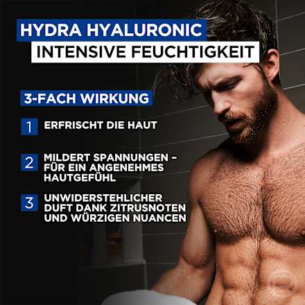 Duschgel Hydra Hyaluronic L'ORÉAL PARiS MEN EXPERT